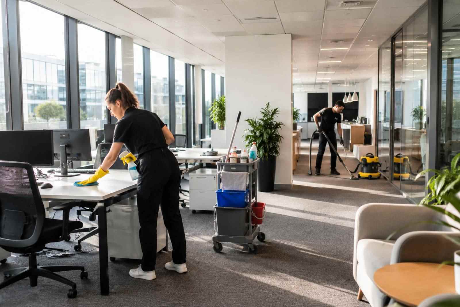 Nettoyage de bureaux