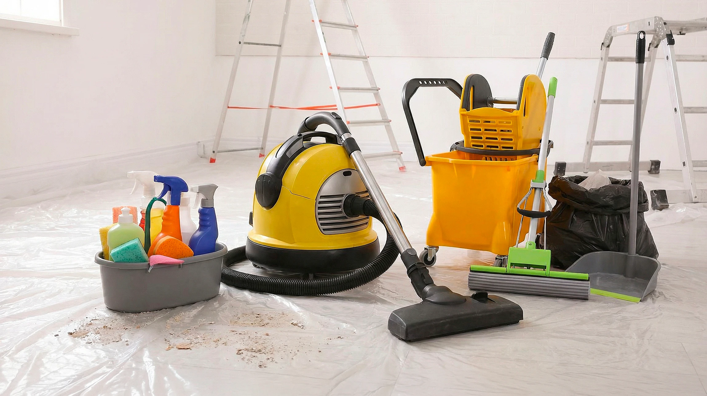 Nettoyage après travaux